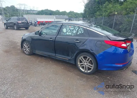 2013 Kia Optima Sx из США, поврежденный, VIN 5XXGR4A65DG121447